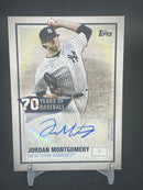 2021 TOPPS SERIES ONE - 70 YEARS OF BASEBALL - J. MONTGOMERY -