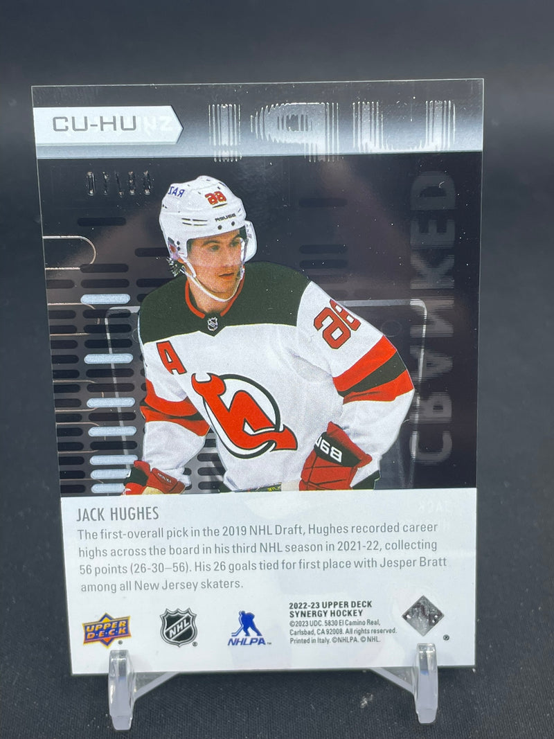 2022 UPPER DECK SYNERGY - CRANKED UP! BLACK - J. HUGHES - #CU-HU - #'D/10