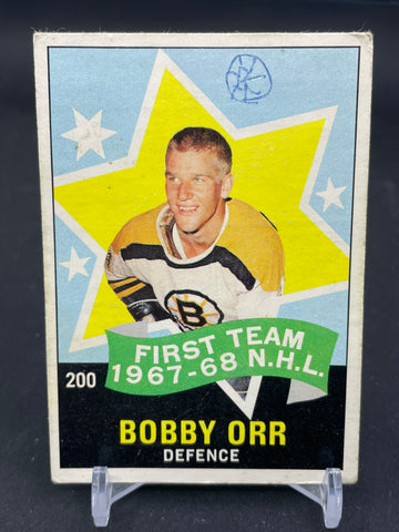 1967 O-PEE-CHEE - FIRST TEAM - B. ORR - #200