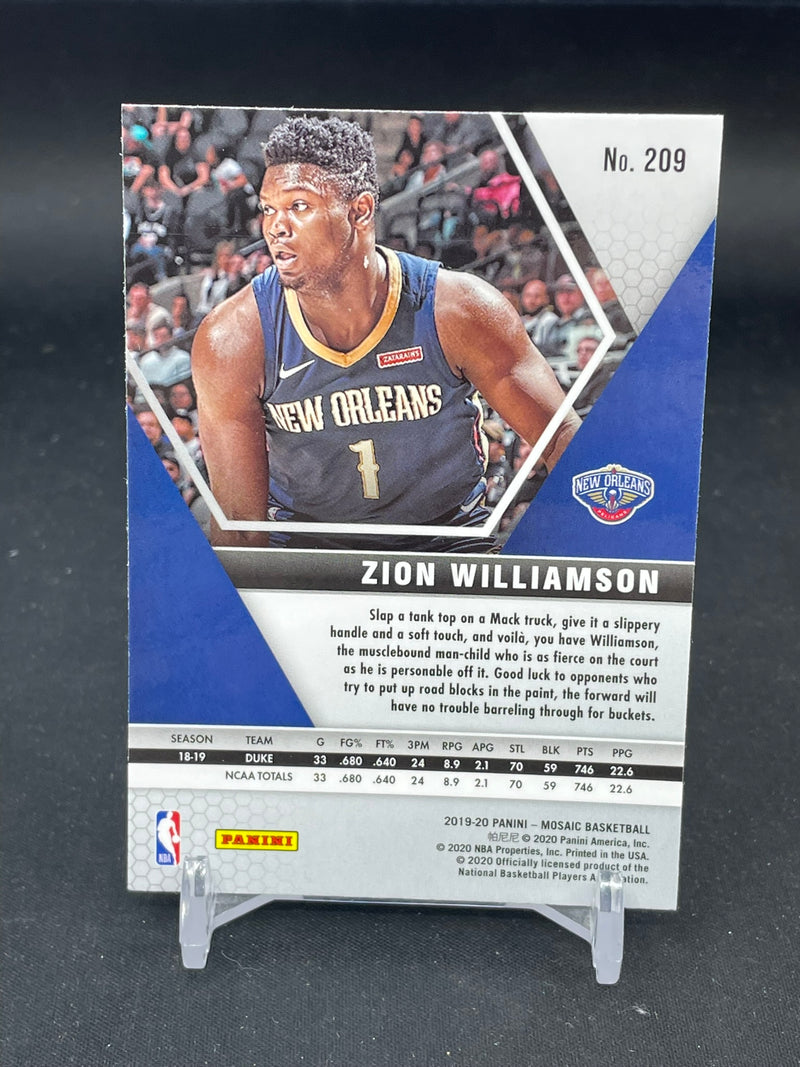 2019 PANINI MOSAIC - Z. WILLIAMSON -
