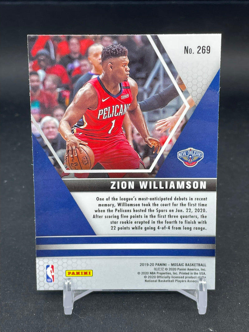 2019 PANINI MOSAIC - NBA DEBUT - Z. WILLIAMSON -