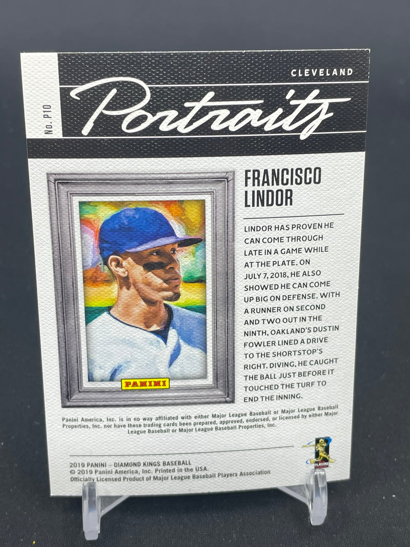 2019 PANINI DIAMOND KINGS - PORTRAITS - F. LINDOR -