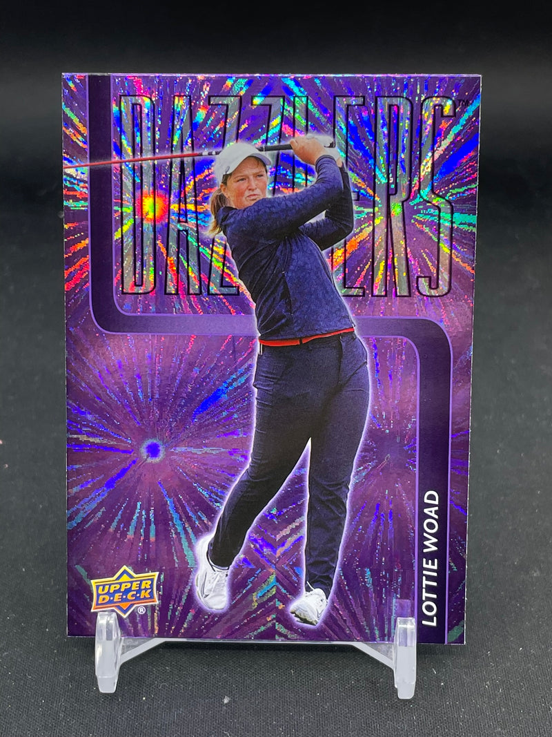 2026 UPPER DECK GOLF - PURPLE DAZZLERS - L. WOAD -