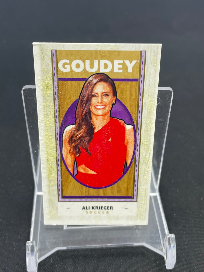 2019 UPPER DECK GOODWIN CHAMPIONS - MINI GOUDEY - LUMBERJACK BACK - A. KRIEGER -