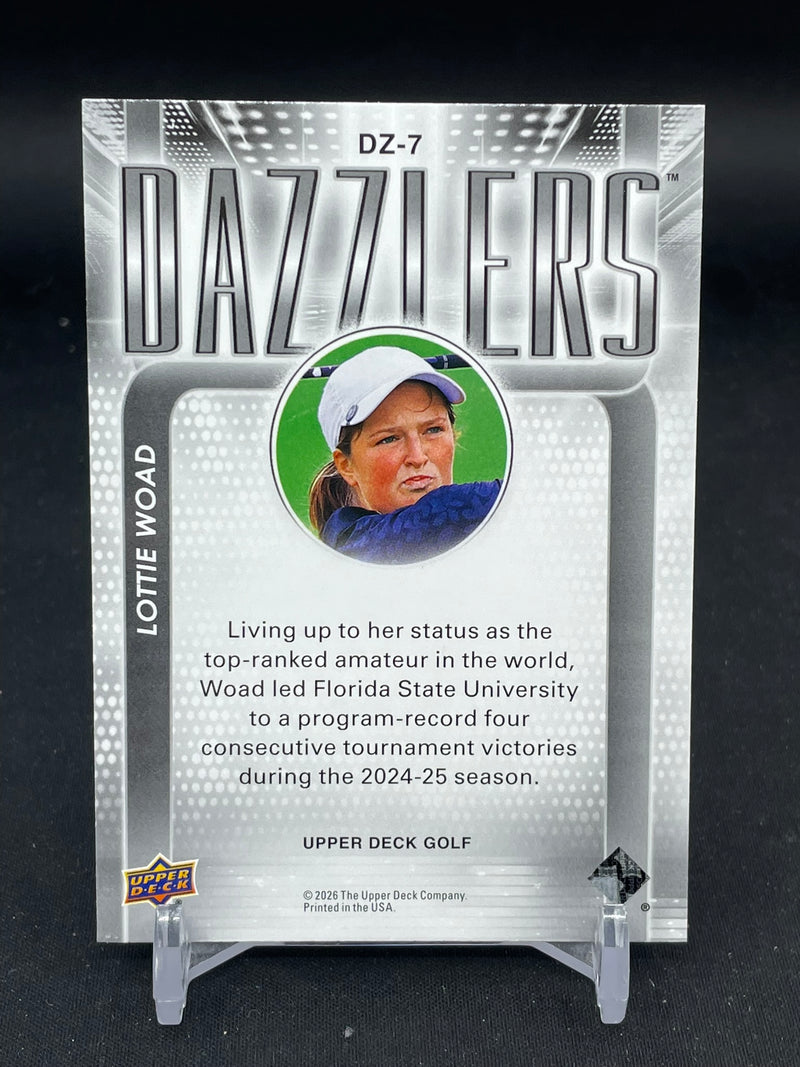 2026 UPPER DECK GOLF - PURPLE DAZZLERS - L. WOAD -