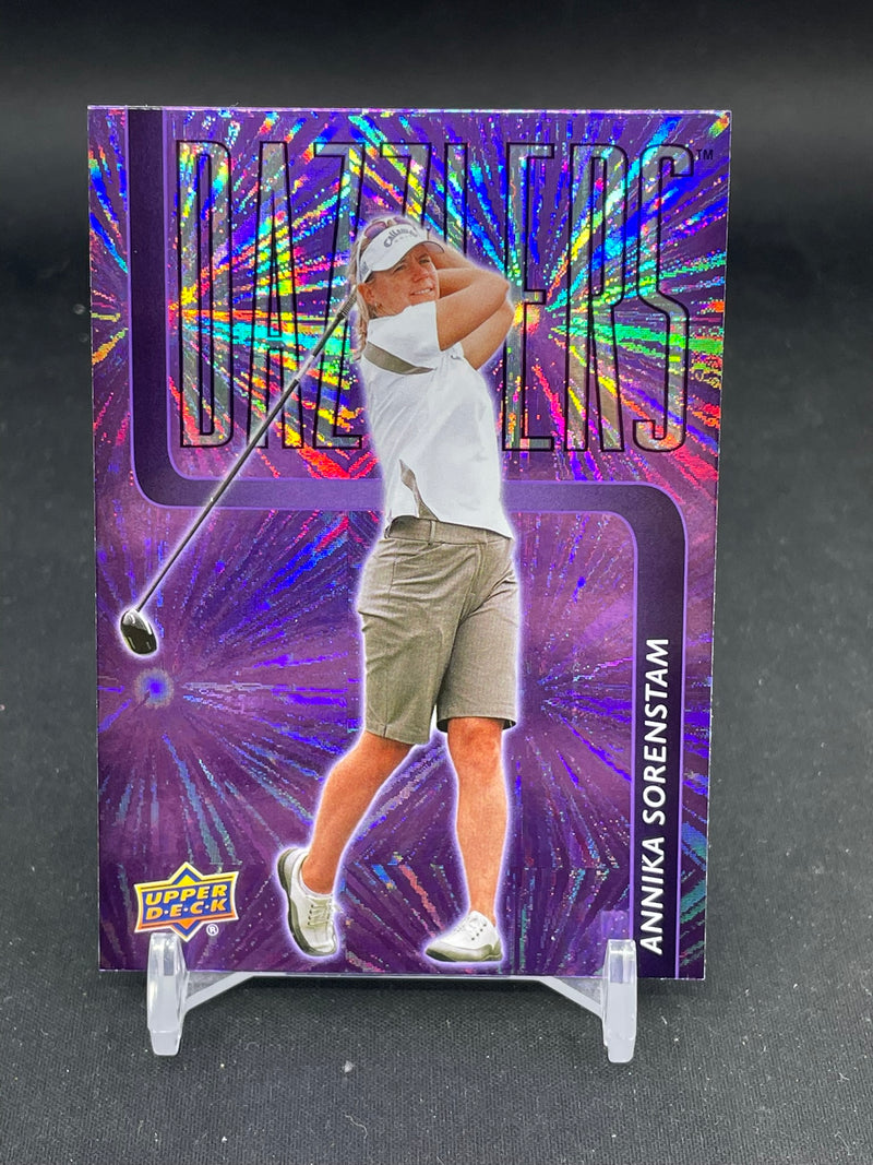 2026 UPPER DECK GOLF - PURPLE DAZZLERS - A. SORENSTAM -
