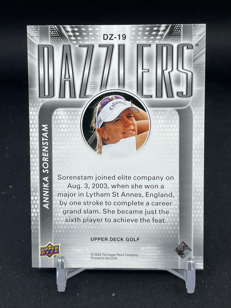 2026 UPPER DECK GOLF - PURPLE DAZZLERS - A. SORENSTAM -