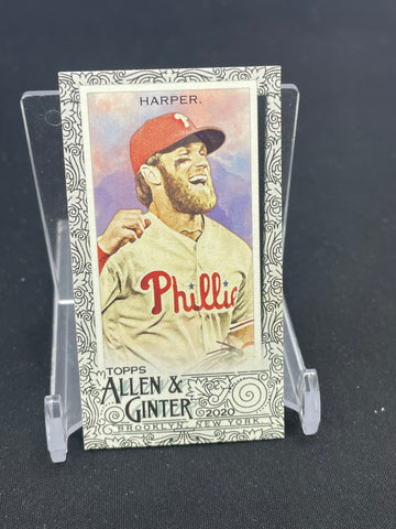 2020 TOPPS ALLEN & GINTER - BLACK - B. HARPER - #16