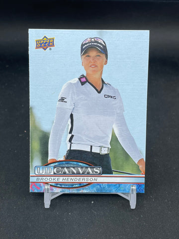 2026 UPPER DECK GOLF - UD CANVAS - B. HENDERSON - #C-12