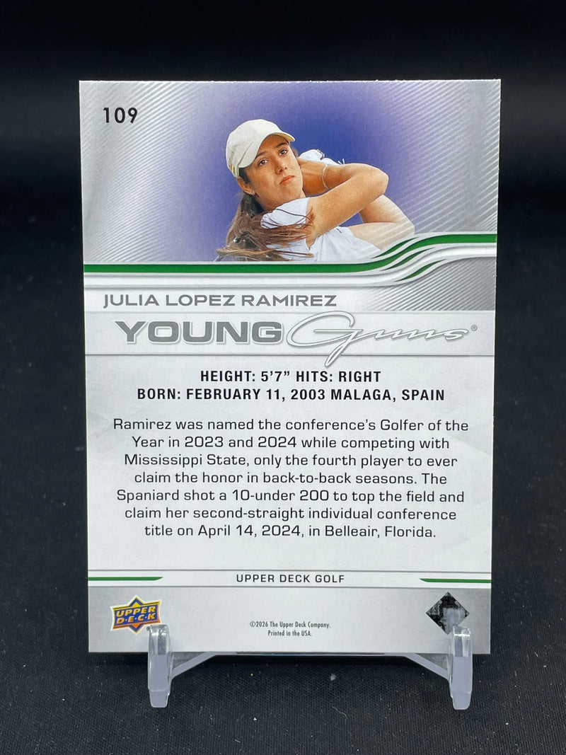2026 UPPER DECK GOLF - YOUNG GUNS - J. LOPEZ RAMIREZ -