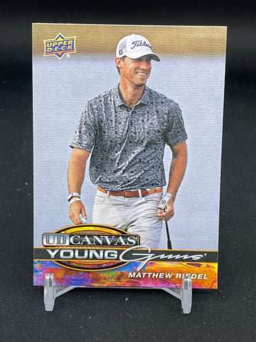 2026 UPPER DECK GOLF - UD CANVAS - YOUNG GUNS - M. RIEDEL - #C50 - RC