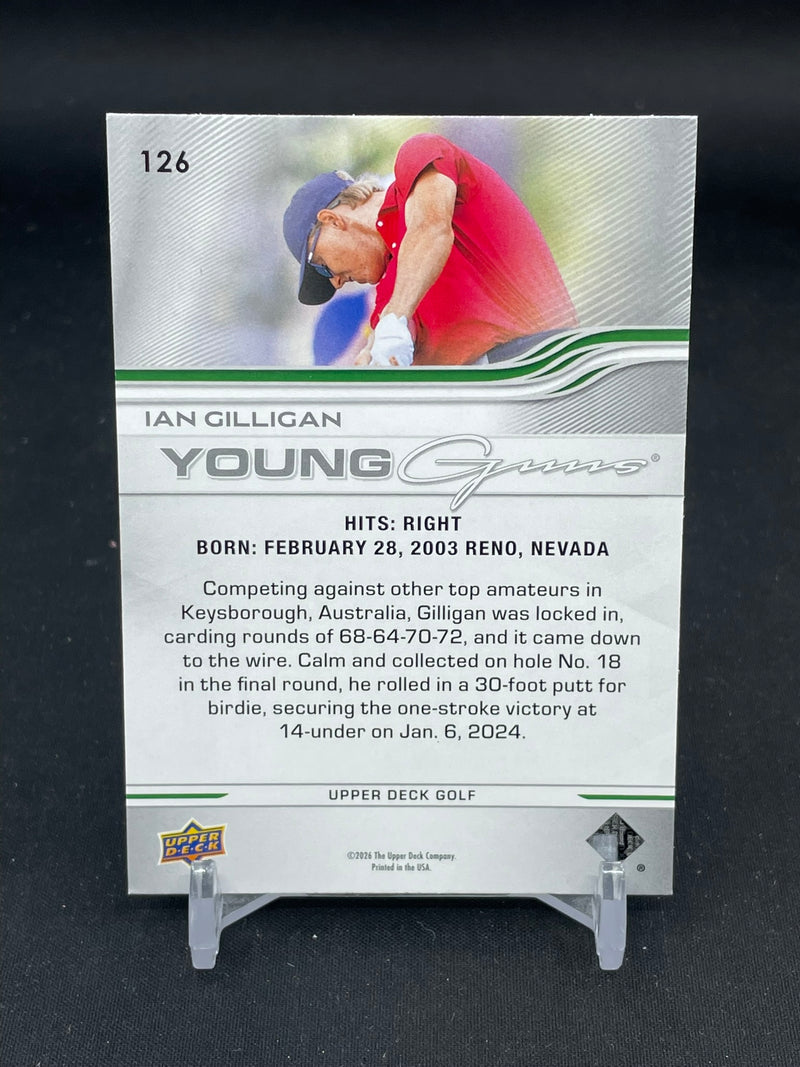 2026 UPPER DECK GOLF - YOUNG GUNS - I. GILLIGAN -