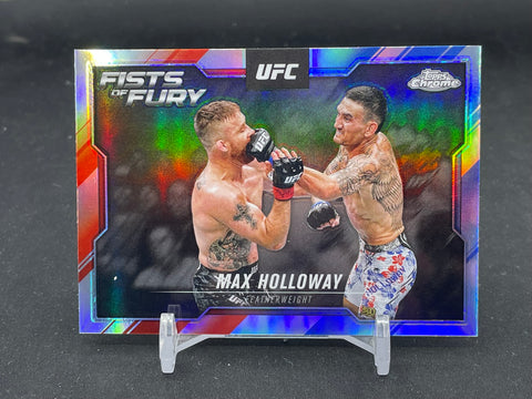 2025 TOPPS CHROME - FISTS OF FURY - M. HOLLOWAY - #FOF-4
