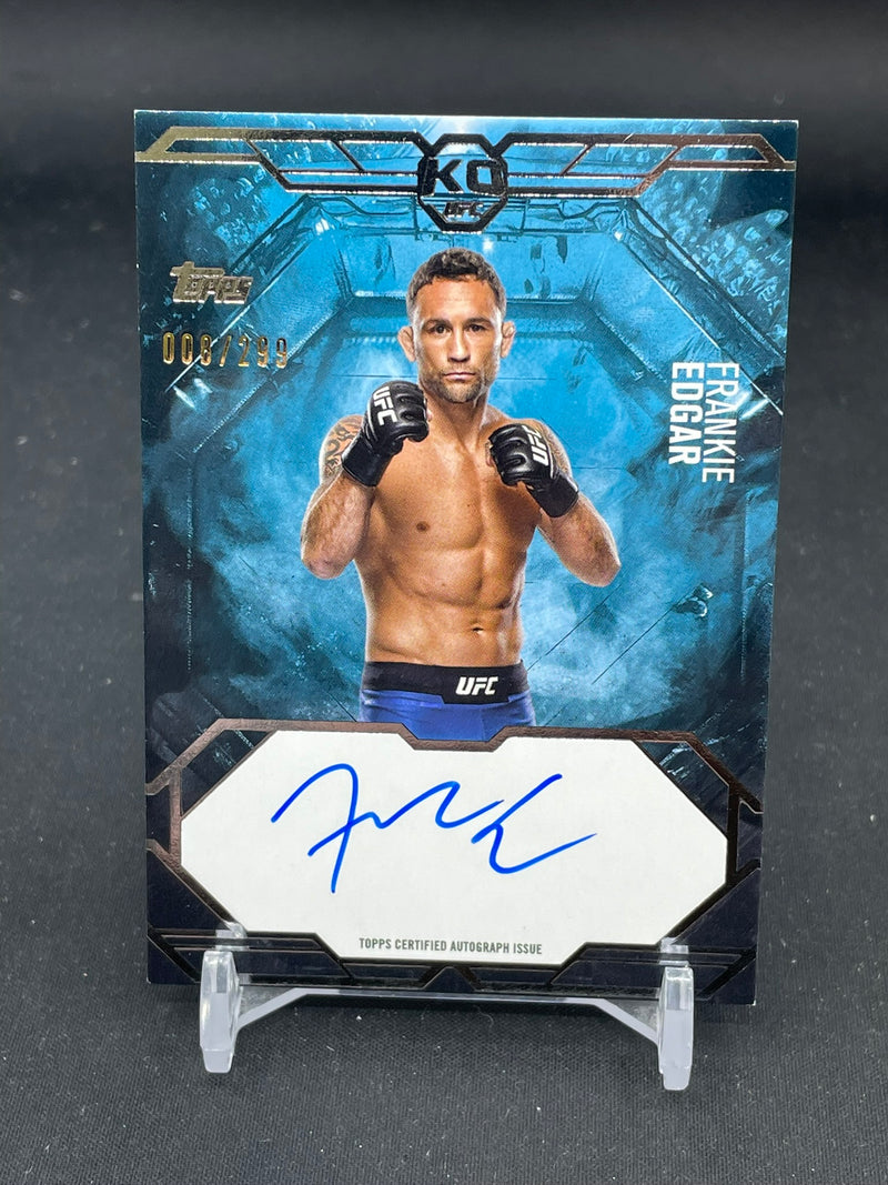 2025 TOPPS KNOCKOUT - F. EDGAR - #KA-FE - #'D/299 - AUTOGRAPH