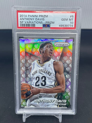 2014 PANINI PRIZM - SP VARIATIONS PRIZM - A. DAVIS - #5 - PSA 10