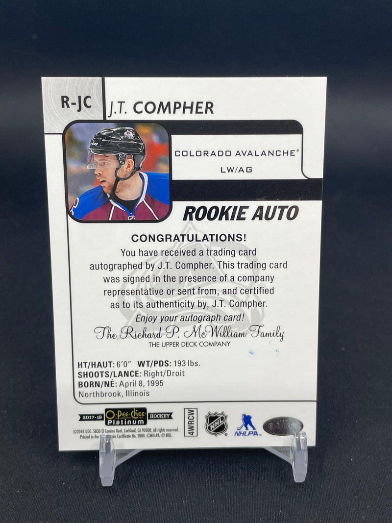 2017 UPPER DECK O-PEE-CHEE PLATINUM - ROOKIE AUTO - J. COMPHER -