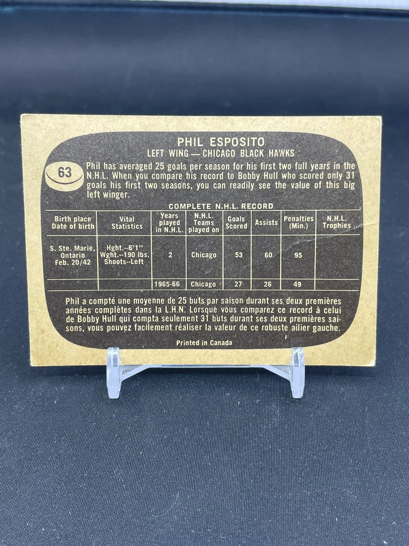 1966 TOPPS - P. ESPOSITO -