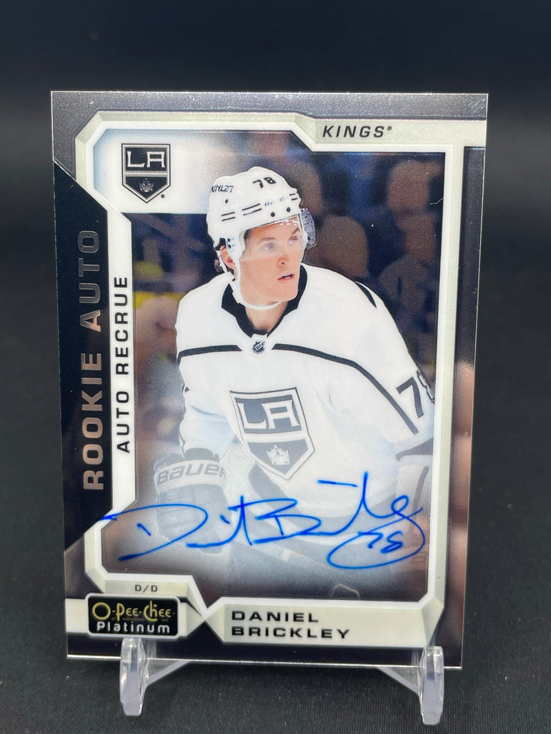 2018 UPPER DECK O-PEE-CHEE PLATINUM - ROOKIE AUTO - D. BRICKLEY -