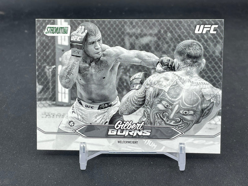 2025 TOPPS STADIUM CLUB - GREEN FOIL BLACK/WHITE - G. BURNS -