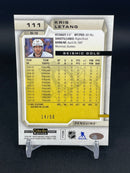 2018 UPPER DECK O-PEE-CHEE PLATINUM - SEISMIC GOLD - K. LETANG - #111 - #'D/50