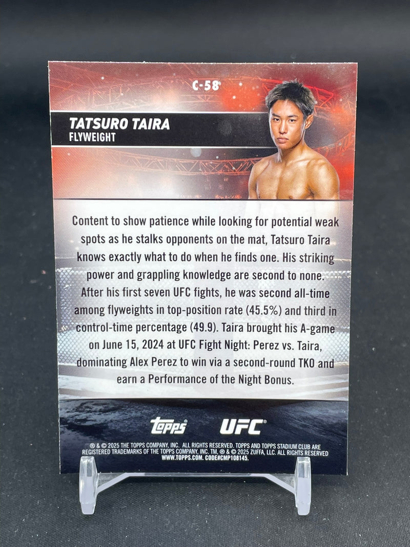 2025 TOPPS STADIUM CLUB CHROME - X-FRACTOR - T. TAIRA -