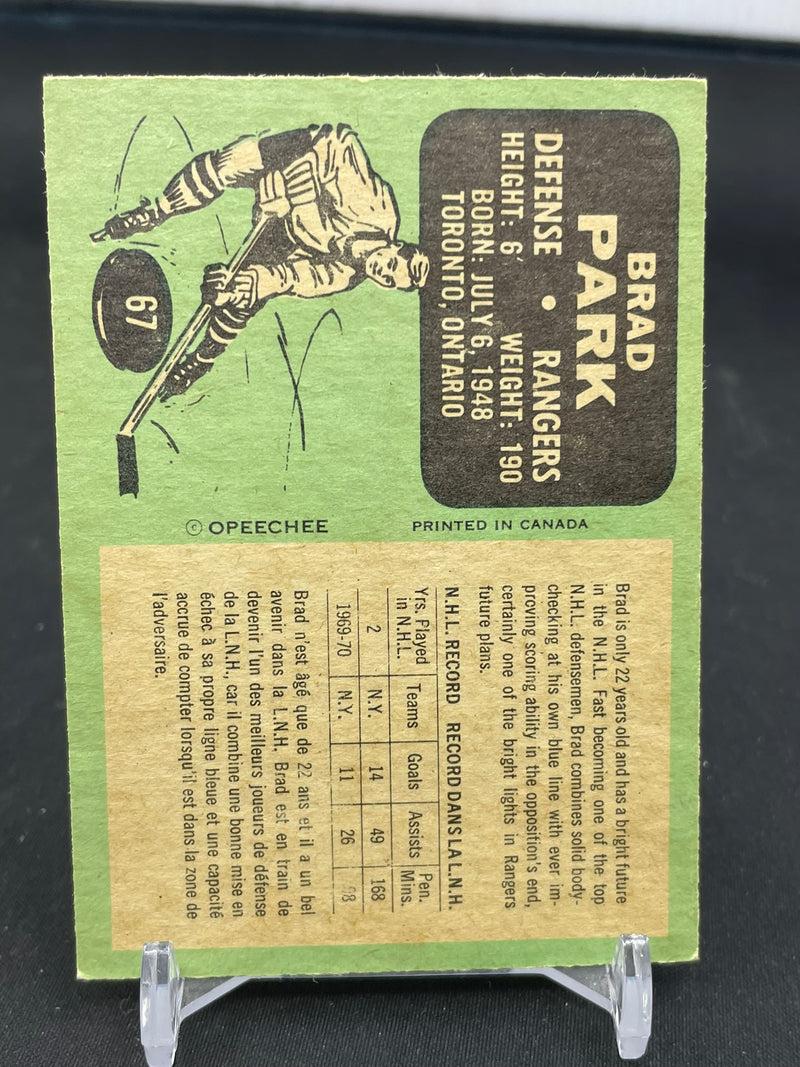 1970 O-PEE-CHEE - B. PARK -