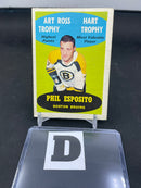 1969 O-PEE-CHEE - ART ROSS TROPHY / HART TROPHY - P. ESPOSITO -