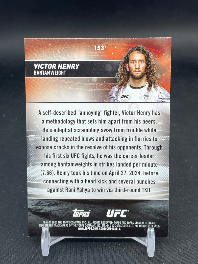 2025 TOPPS STADIUM CLUB - ORANGE FOIL - V. HENRY -
