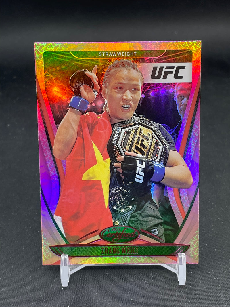 2021 PANINI CHRONICLES CERTIFIED - PINK - Z. WEILI -