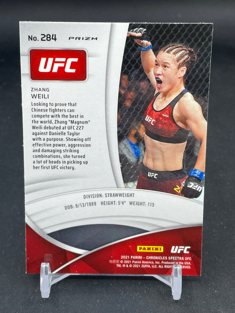 2021 PANINI CHRONICLES SPECTRA - PRIZM - Z. WEILI -