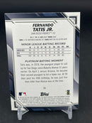 2019 TOPPS BOWMAN PLATINUM - SP ROOKIE - F. TATIS JR. -