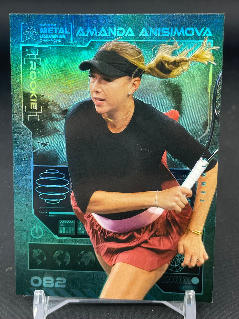 2023 UPPER DECK SKYBOX METAL UNIVERSE CHAMPIONS - AQUA - SINGLES - SELECT YOUR PLAYER