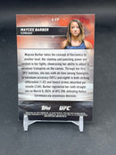 2025 TOPPS STADIUM CLUB CHROME - GREEN - M. BARBER -