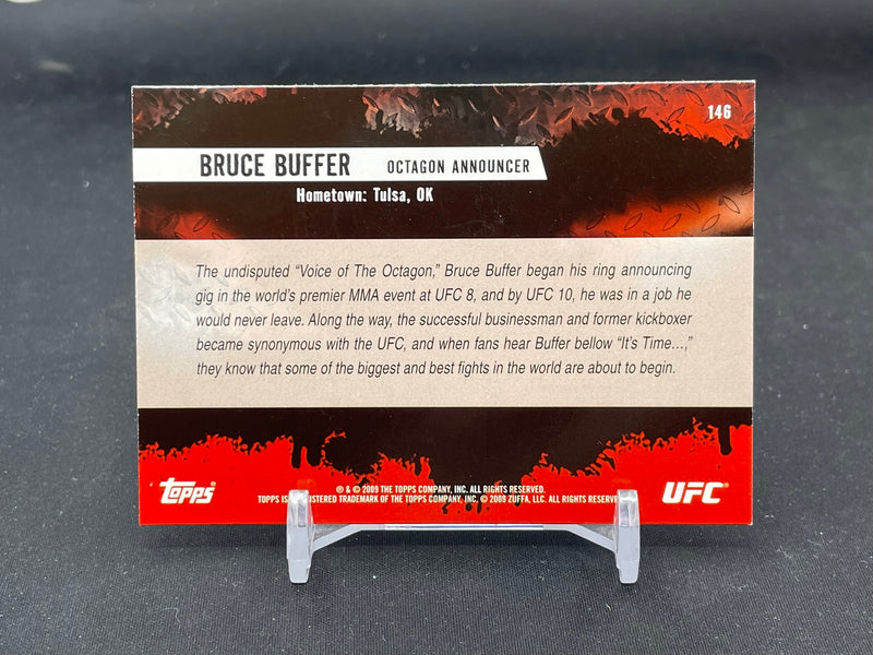 2009 TOPPS UFC - OCTAGON ANNOUNCER - B. BUFFER -