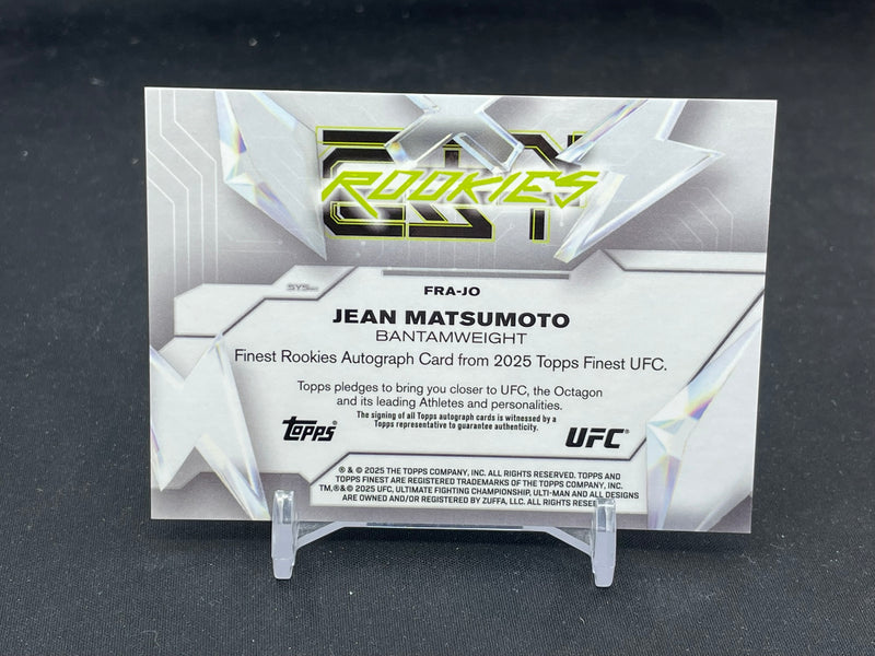 2025 TOPPS FINEST - ROOKIES - J. MATSUMOTO -