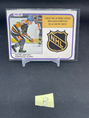 1981 O-PEE-CHEE - NHL SCORING LEADERS - W. GRETZKY -