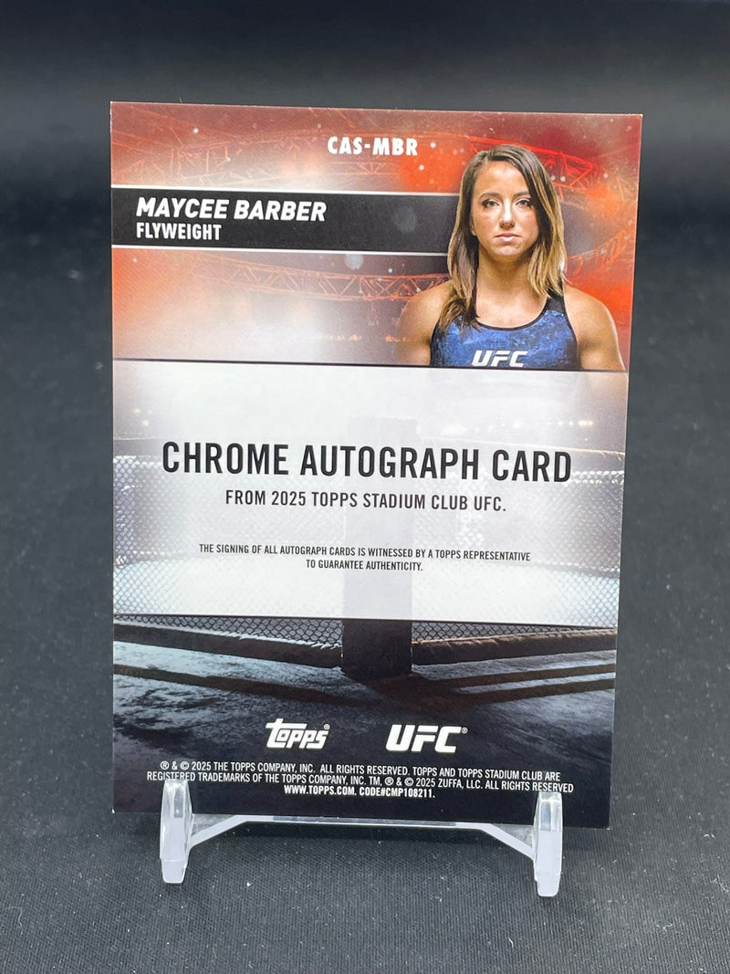 2025 TOPPS STADIUM CLUB - CHROME - M. BARBER -