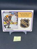 1981 O-PEE-CHEE - NHL SCORING LEADERS - W. GRETZKY -