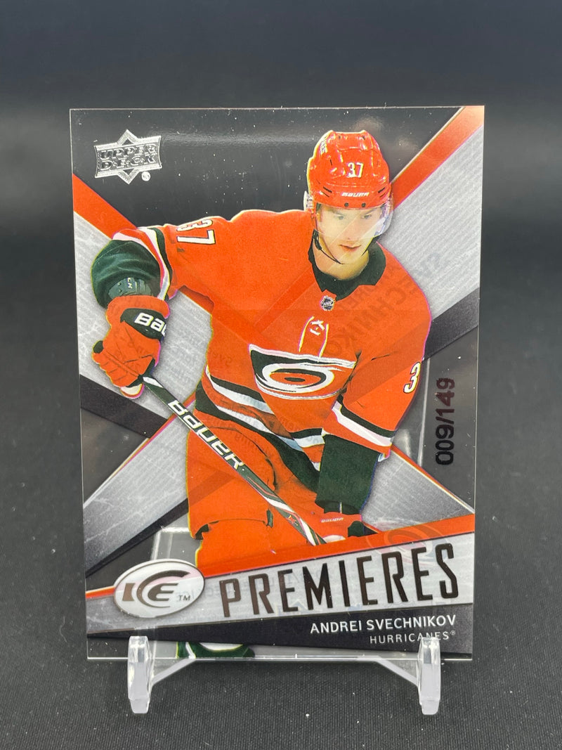 2018 UPPER DECK ICE - ROOKIE PREMIERES - A. SVECHNIKOV - #2 - #'D/149 - RC
