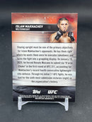 2025 TOPPS STAIDUM CLUB - GREEN FOIL BLACK/WHITE - I. MAKHACHEV -