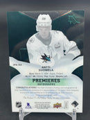2018 UPPER DECK ICE - PREMIERES AUTOGRAPHS - A. SUOMELA - #IPA-SU - #'D/299 - AUTOGRAPH - RC