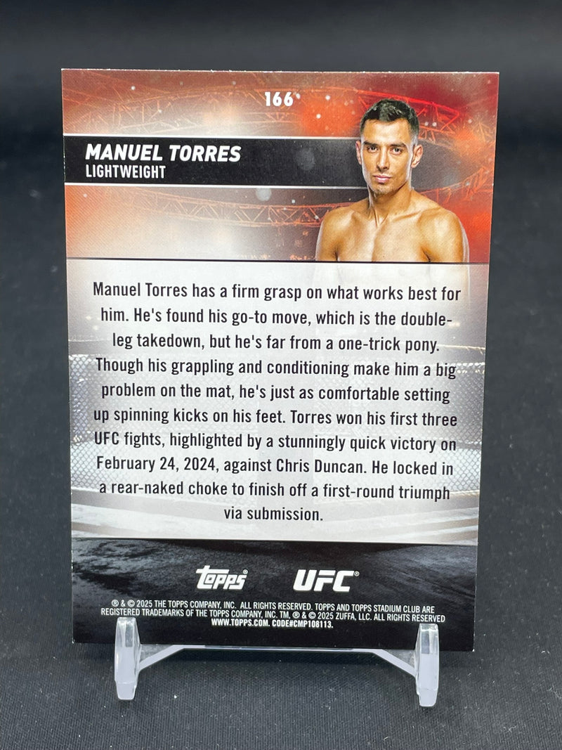 2025 TOPPS STADIUM CLUB - TEAL PARALLEL - M. TORRES - #166 - #'D/99