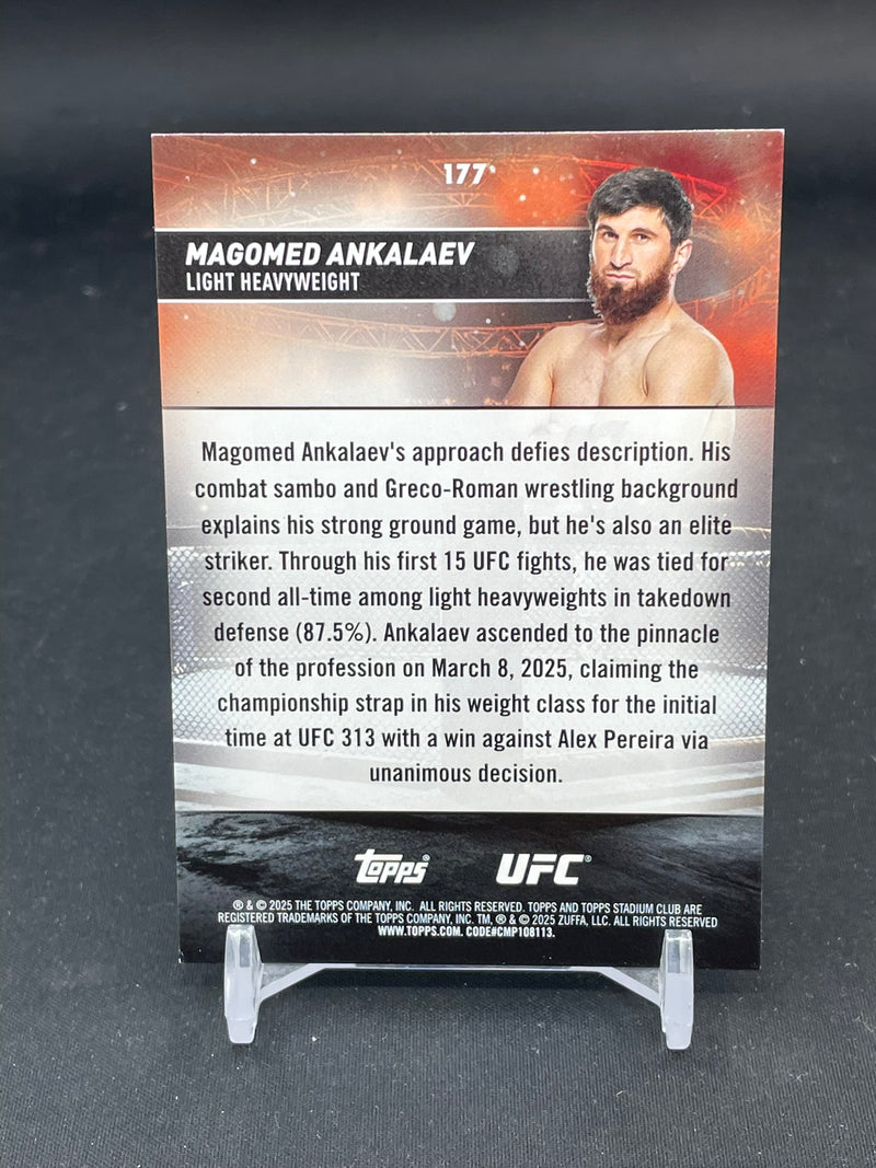 2025 TOPPS STADIUM CLUB - TEAL PARALLEL - M. ANKALAEV - #177 - #'D/99