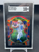 2020 PANINI SELECT - RED DIE-CUT PRIZM - J. HERBERT -