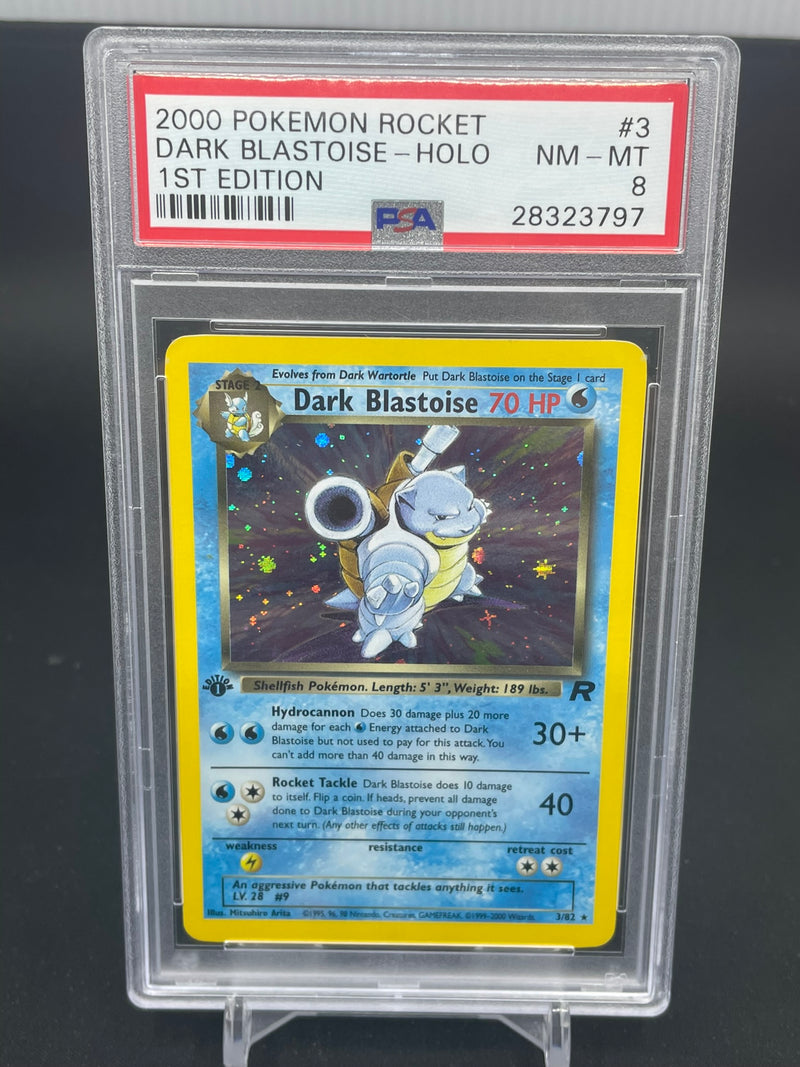 POKEMON - 1ST EDITION ROCKET - DARK BLASTOISE - HOLO -