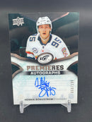 2018 UPPER DECK ICE - PREMIERES AUTOGRAPHS - H. BORGSTROM - #IPA-HB - #'D/199 - AUTOGRAPH - RC