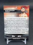 2025 TOPPS STADIUM CLUB - 1ST DAY ISSUE - N. SADYKHOV -
