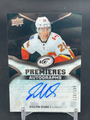 2018 UPPER DECK ICE - PREMIERES AUTOGRAPHS - D. DUBE - #IPA-DD - #'D/199 - AUTOGRAPH - RC