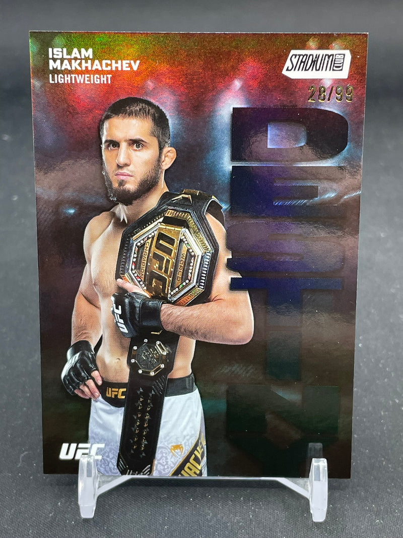 2025 TOPPS STADIUM CLUB - BLACK FOIL - DESTINY - I. MAKHACHEV -