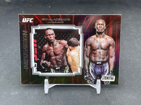 2025 TOPPS STADIUM CLUB - INSTAVISION - I. ADESANYA - #IV-10